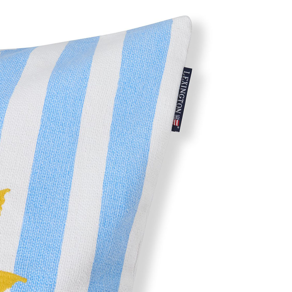 Lexington Printed Stripe Summer Organic Kuddfodral